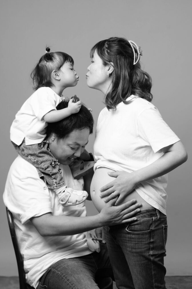 画像:ファミリーマタニティフォト