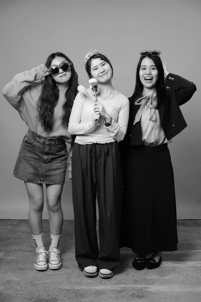 画像:仲良し３人組フォト✨